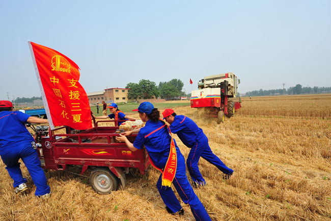 中石化河南石油分公司精心调配资源惠农让利销