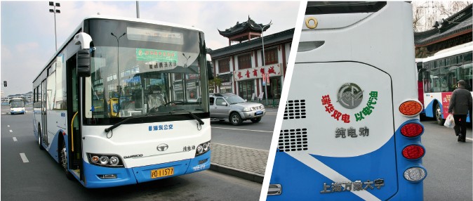 新能源汽车的上海试验