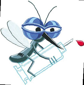 英国网站刊登防蚊守则:衣服鲜艳不招蚊子-经